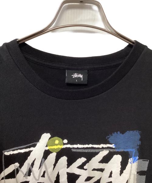 stussy（ステューシー）stussy (ステューシー) Tシャツ ブラック サイズ:Lの古着・服飾アイテム