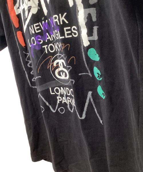 stussy（ステューシー）stussy (ステューシー) Tシャツ ブラック サイズ:Lの古着・服飾アイテム