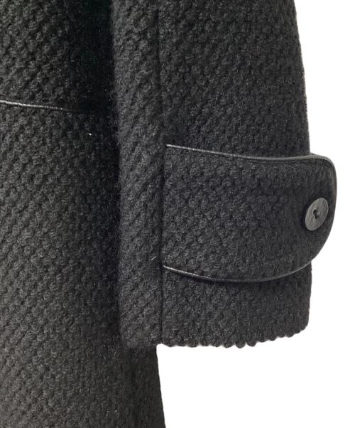 Leilian（レリアン）Leilian (レリアン) ウール混コート ブラック サイズ:11の古着・服飾アイテム