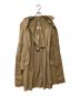 中古・古着 Traditional Weatherwear (トラディショナルウェザーウェア) フーデッドコート ベージュ サイズ:S 未使用品：8000円