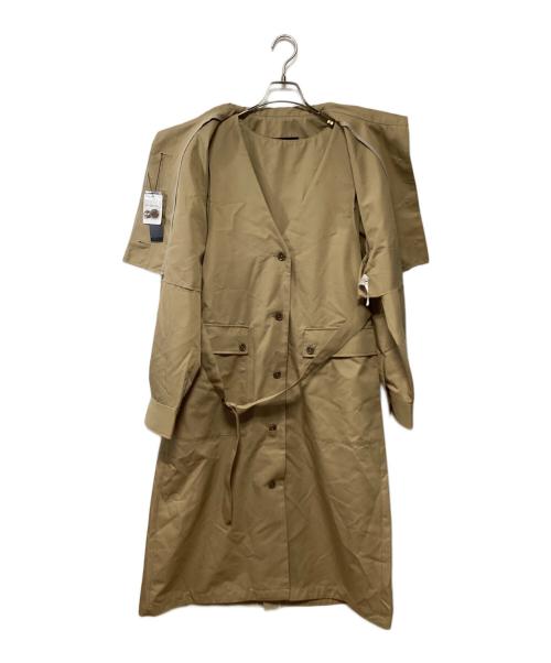 JEANASIS（ジーナシス）JEANASIS (ジーナシス) アンサンブルトレンチコート ベージュ サイズ:F 未使用品の古着・服飾アイテム