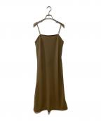 GALLARDA GALANTEガリャルダガランテ）の古着「キャミソールワンピース」｜カーキ