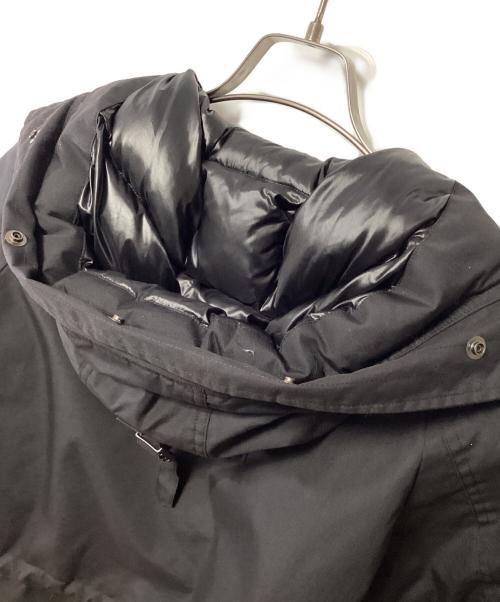 nano・universe（ナノ・ユニバース）nano・universe (ナノ・ユニバース) 西川ダウン (ニシカワダウン) ダウンジャケット ブラック サイズ:Sの古着・服飾アイテム