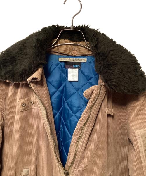 55DSL（フィフテーファイブディーエスエル）55DSL (フィフテーファイブディーエスエル) コーデュロイジャケット ブラウン サイズ:Lの古着・服飾アイテム