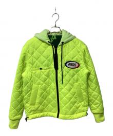 DIESEL（ディーゼル）の古着「リバーシブルジャケット」｜ライトイエロー×グリーン