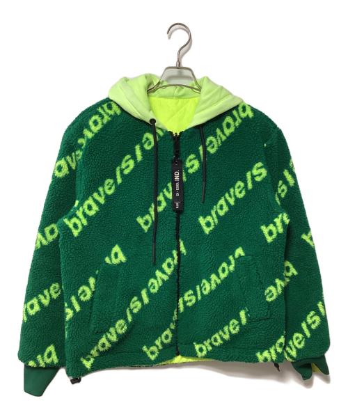 DIESEL（ディーゼル）DIESEL (ディーゼル) リバーシブルジャケット ライトイエロー×グリーン サイズ:Mの古着・服飾アイテム