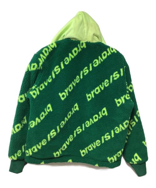 DIESEL（ディーゼル）DIESEL (ディーゼル) リバーシブルジャケット ライトイエロー×グリーン サイズ:Mの古着・服飾アイテム