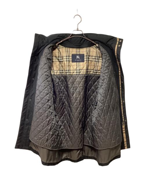 BURBERRY LONDON（バーバリーロンドン）BURBERRY LONDON (バーバリーロンドン) スタンドカラーコート ブラック サイズ:LLの古着・服飾アイテム