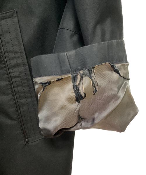 BURBERRY LONDON（バーバリーロンドン）BURBERRY LONDON (バーバリーロンドン) スタンドカラーコート ブラック サイズ:LLの古着・服飾アイテム