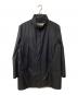 BURBERRY LONDON（バーバリーロンドン）の古着「スタンドカラーコート」｜ブラック