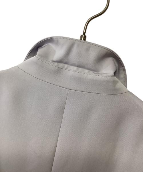 CITY（シティ）CITY (シティ) ノーカラーコート ラベンダー サイズ:2 未使用品の古着・服飾アイテム