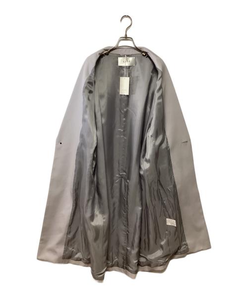CITY（シティ）CITY (シティ) ノーカラーコート ラベンダー サイズ:2 未使用品の古着・服飾アイテム