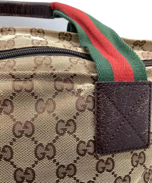 GUCCI（グッチ）GUCCI (グッチ) GGキャンバストートバッグ ベージュの古着・服飾アイテム