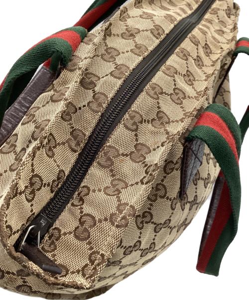 GUCCI（グッチ）GUCCI (グッチ) GGキャンバストートバッグ ベージュの古着・服飾アイテム
