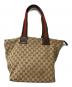 GUCCI (グッチ) GGキャンバストートバッグ ベージュ：15000円