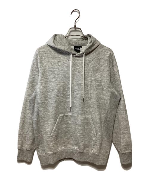 THE NORTH FACE（ザ ノース フェイス）THE NORTH FACE (ザ ノース フェイス) スクエアロゴフーディ ライトグレー サイズ:Lの古着・服飾アイテム