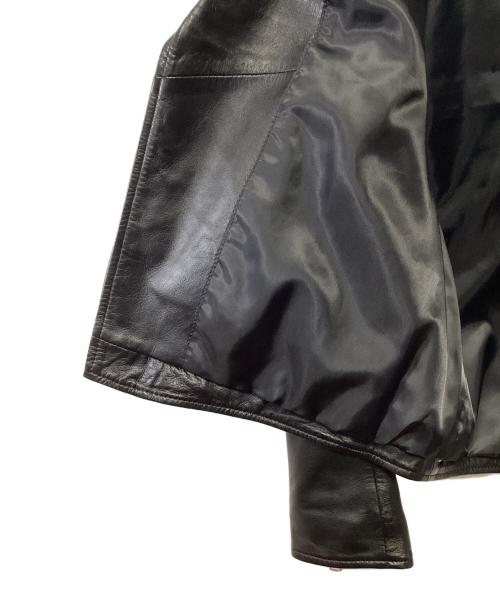 DIESEL（ディーゼル）DIESEL (ディーゼル) ダブルライダースジャケット ブラック サイズ:10の古着・服飾アイテム