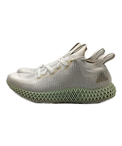 adidas（アディダス）adidas (アディダス) スニーカー ホワイト×グリーン サイズ:280の古着・服飾アイテム