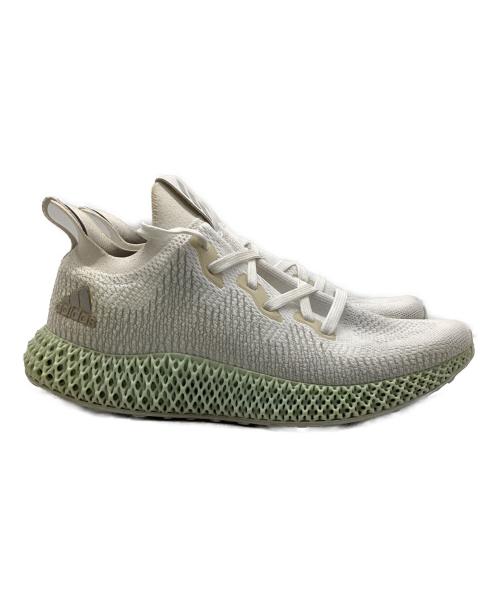 adidas（アディダス）adidas (アディダス) スニーカー ホワイト×グリーン サイズ:280の古着・服飾アイテム