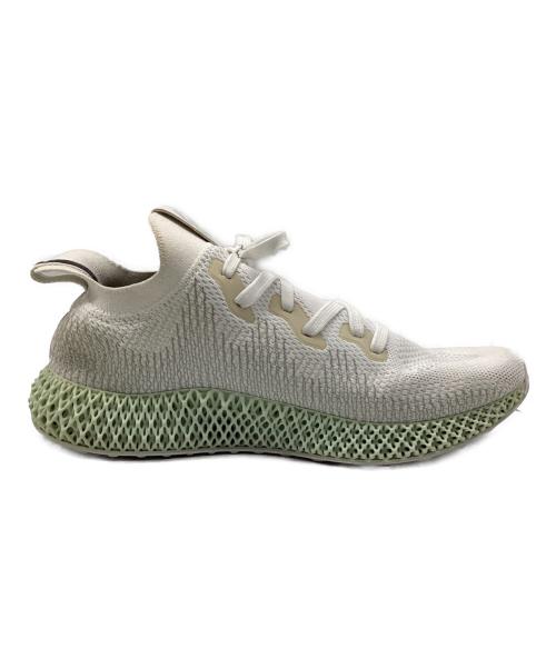 adidas（アディダス）adidas (アディダス) スニーカー ホワイト×グリーン サイズ:280の古着・服飾アイテム