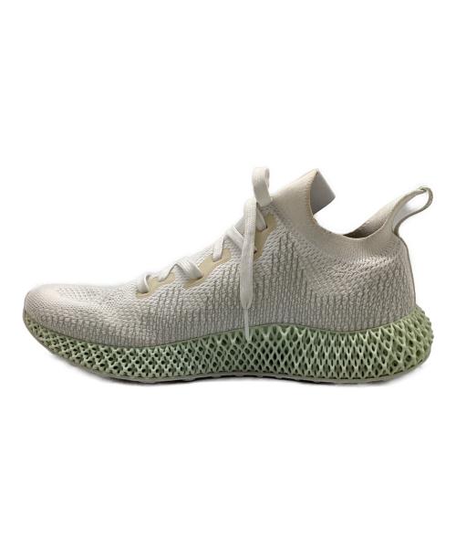 adidas（アディダス）adidas (アディダス) スニーカー ホワイト×グリーン サイズ:280の古着・服飾アイテム