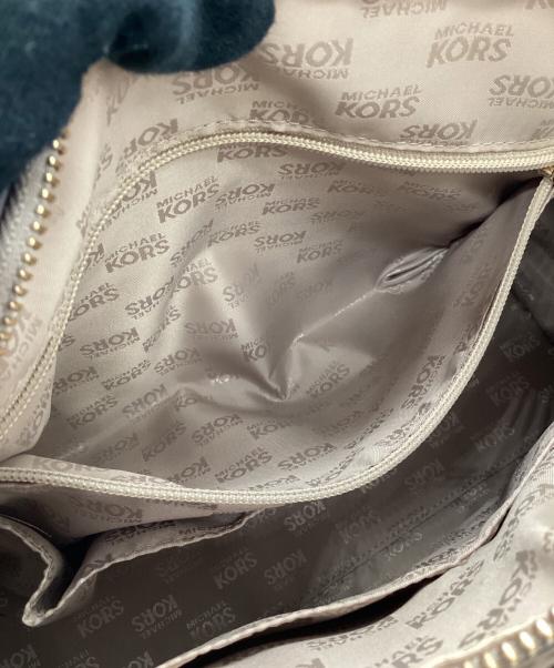 MICHAEL KORS（マイケル・コース）MICHAEL KORS (マイケル・コース) 2WAYバッグ ベージュの古着・服飾アイテム