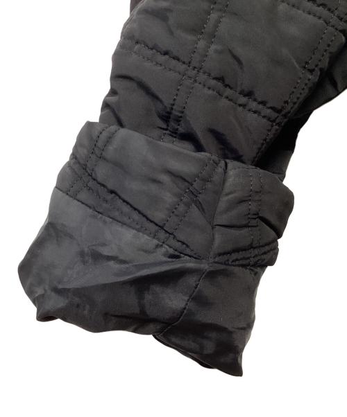 MAX&Co.（マックスアンドコー）MAX&Co. (マックスアンドコー) レザー切替キルティングジャケット ブラック サイズ:46の古着・服飾アイテム