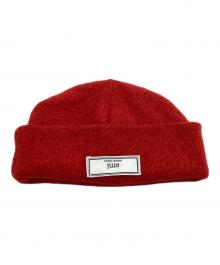 AMI PARIS（アミ パリス）の古着「ニット帽」｜レッド