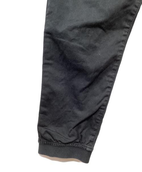 STONE ISLAND（ストーンアイランド）STONE ISLAND (ストーンアイランド) ガーメントダイ ストレッチ テーパード カーゴパンツ ブラック サイズ:W31の古着・服飾アイテム