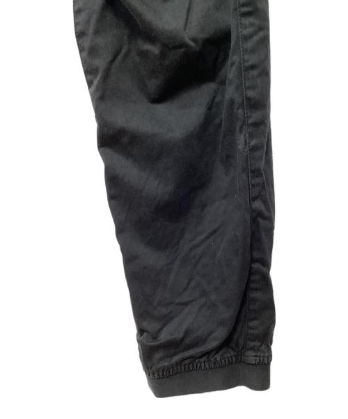 STONE ISLAND（ストーンアイランド）STONE ISLAND (ストーンアイランド) ガーメントダイ ストレッチ テーパード カーゴパンツ ブラック サイズ:W31の古着・服飾アイテム