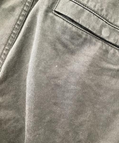 STONE ISLAND（ストーンアイランド）STONE ISLAND (ストーンアイランド) ガーメントダイ ストレッチ テーパード カーゴパンツ ブラック サイズ:W31の古着・服飾アイテム