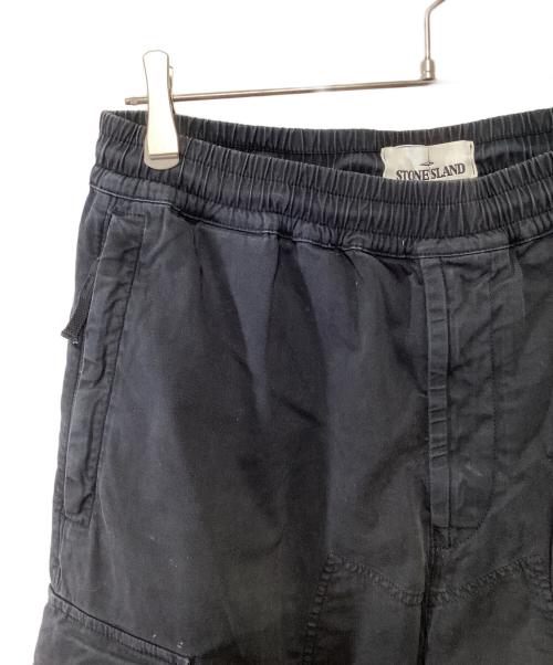 STONE ISLAND（ストーンアイランド）STONE ISLAND (ストーンアイランド) カーゴパンツ ブラック サイズ:W32の古着・服飾アイテム