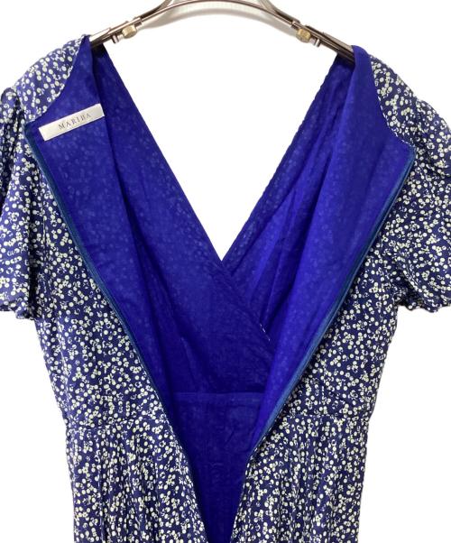 MARIHA（マリハ）MARIHA (マリハ) ノースリーブワンピース ブルー サイズ:38の古着・服飾アイテム