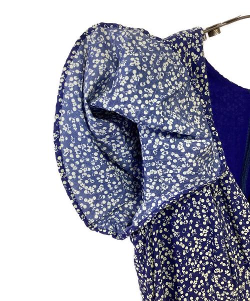 MARIHA（マリハ）MARIHA (マリハ) ノースリーブワンピース ブルー サイズ:38の古着・服飾アイテム