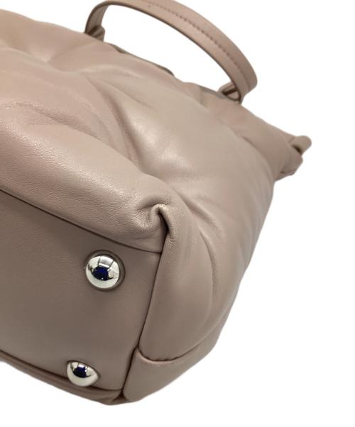 Maison Margiela（メゾンマルジェラ）Maison Margiela (メゾンマルジェラ) 2WAY GLAM SLAM SHOPPING SMALL ピンクベージュの古着・服飾アイテム