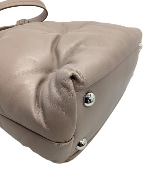 Maison Margiela（メゾンマルジェラ）Maison Margiela (メゾンマルジェラ) 2WAY GLAM SLAM SHOPPING SMALL ピンクベージュの古着・服飾アイテム