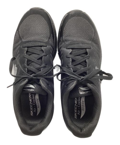 SKECHERS（スケッチャーズ）SKECHERS (スケッチャーズ) ローカットスニーカー ブラック サイズ:27.5の古着・服飾アイテム