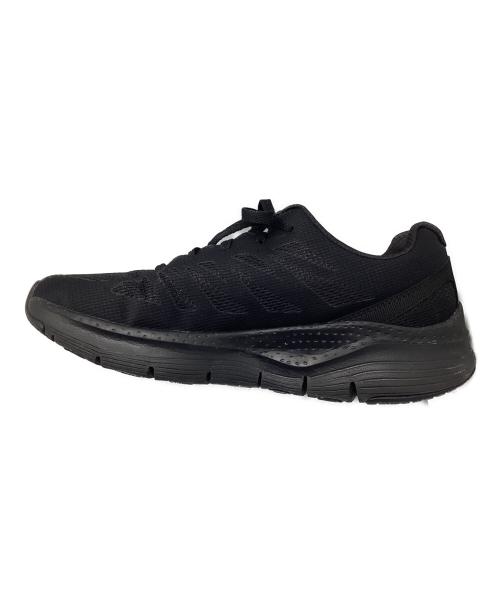 SKECHERS（スケッチャーズ）SKECHERS (スケッチャーズ) ローカットスニーカー ブラック サイズ:27.5の古着・服飾アイテム