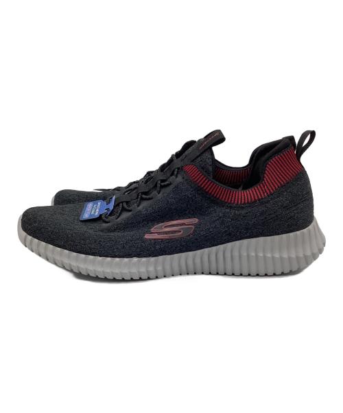 SKECHERS（スケッチャーズ）SKECHERS (スケッチャーズ) ローカットスニーカー グレー×レッド サイズ:28の古着・服飾アイテム