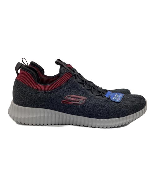 SKECHERS（スケッチャーズ）SKECHERS (スケッチャーズ) ローカットスニーカー グレー×レッド サイズ:28の古着・服飾アイテム