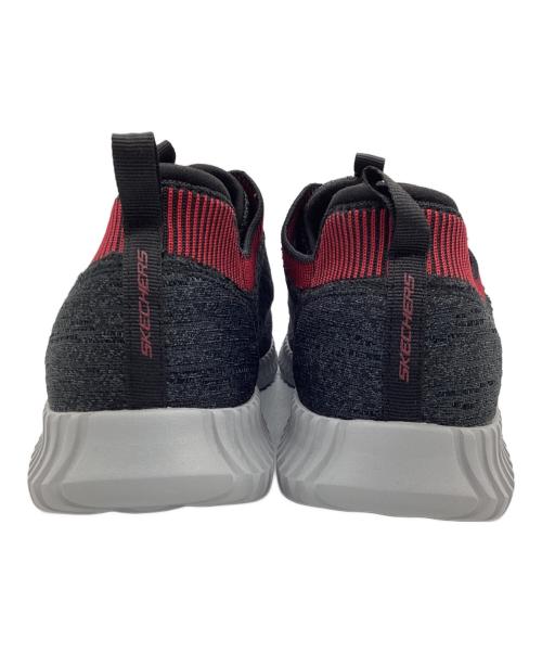 SKECHERS（スケッチャーズ）SKECHERS (スケッチャーズ) ローカットスニーカー グレー×レッド サイズ:28の古着・服飾アイテム