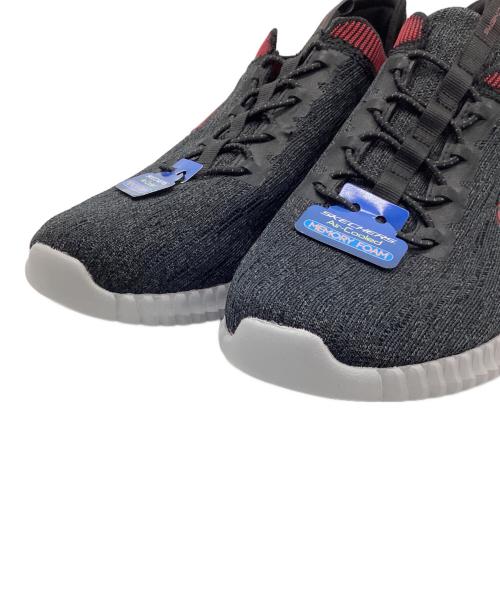 SKECHERS（スケッチャーズ）SKECHERS (スケッチャーズ) ローカットスニーカー グレー×レッド サイズ:28の古着・服飾アイテム