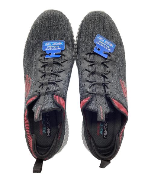 SKECHERS（スケッチャーズ）SKECHERS (スケッチャーズ) ローカットスニーカー グレー×レッド サイズ:28の古着・服飾アイテム