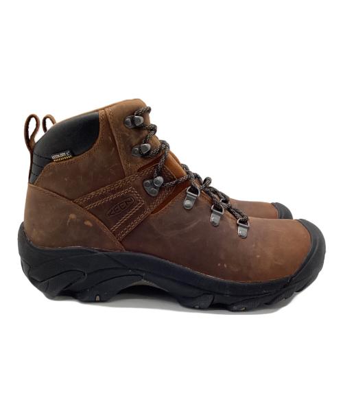 KEEN（キーン）KEEN (キーン) ハイキングシューズ ブラウン×ブラック サイズ:29の古着・服飾アイテム