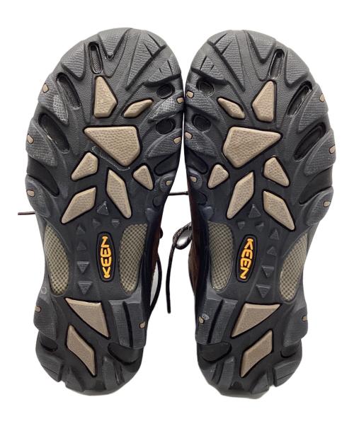 KEEN（キーン）KEEN (キーン) ハイキングシューズ ブラウン×ブラック サイズ:29の古着・服飾アイテム