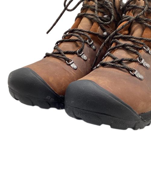 KEEN（キーン）KEEN (キーン) ハイキングシューズ ブラウン×ブラック サイズ:29の古着・服飾アイテム