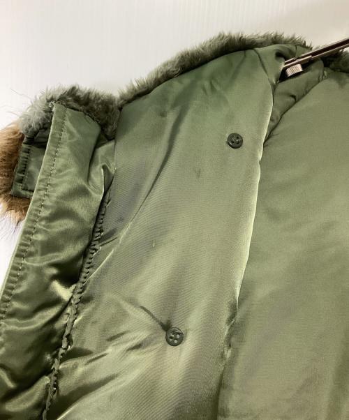 ALPHA（アルファ）ALPHA (アルファ) N-3Bタイプコート カーキ サイズ:LARGEの古着・服飾アイテム