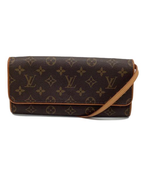LOUIS VUITTON（ルイ ヴィトン）LOUIS VUITTON (ルイ ヴィトン) ポシェットツインGM ブラウンの古着・服飾アイテム