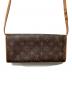 LOUIS VUITTON (ルイ ヴィトン) ポシェットツインGM ブラウン：60000円