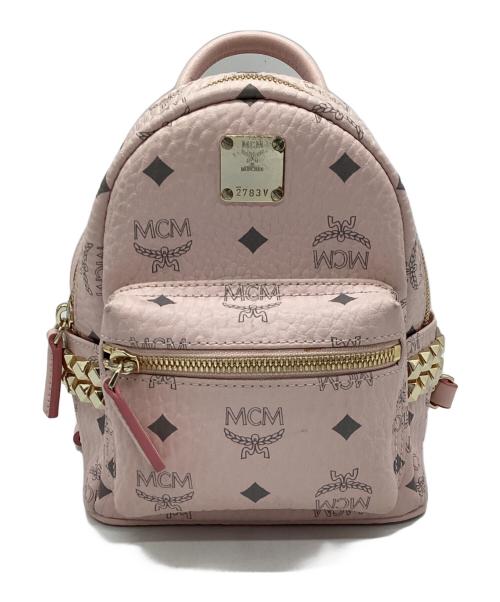 MCM（エムシーエム）MCM (エムシーエム) ミニリュック パウダーピンクの古着・服飾アイテム
